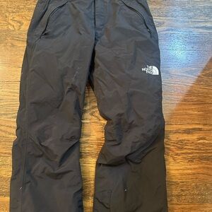 The North Face Girl’s Black Snow Pants